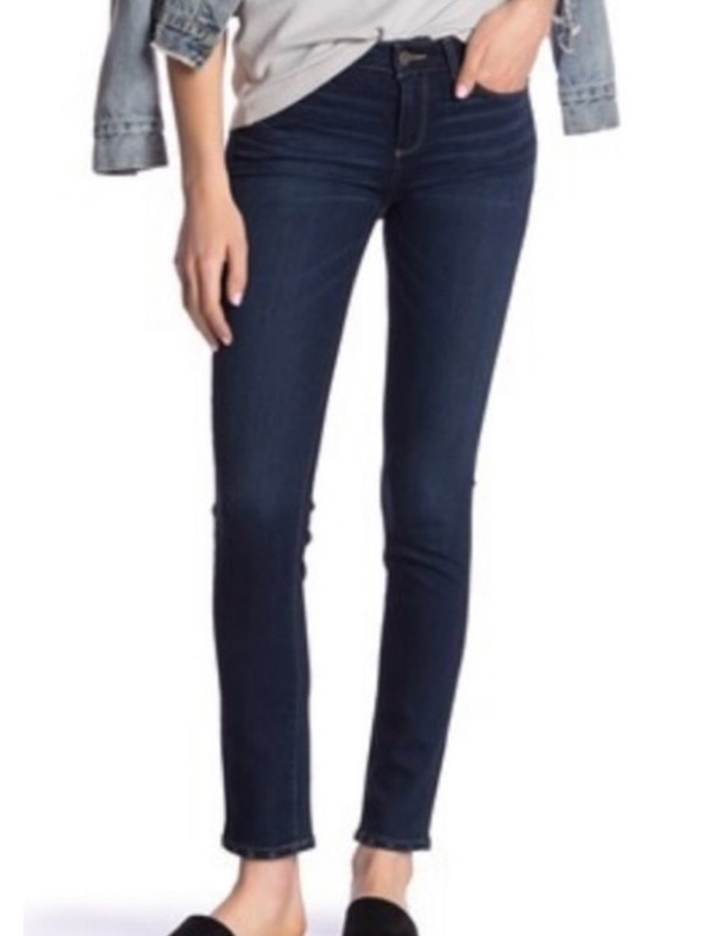 PAIGE Women's Skinny Jeans in Dark Indigo